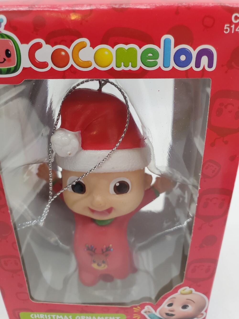 Ornament - Cocomelon JJ Santa Hat